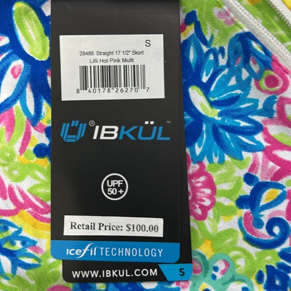 Women’s IBkul golf skirt, NWT small - Picture 2 of 10